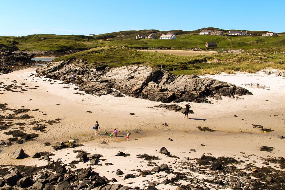 Rosbeg beach, west Donegal