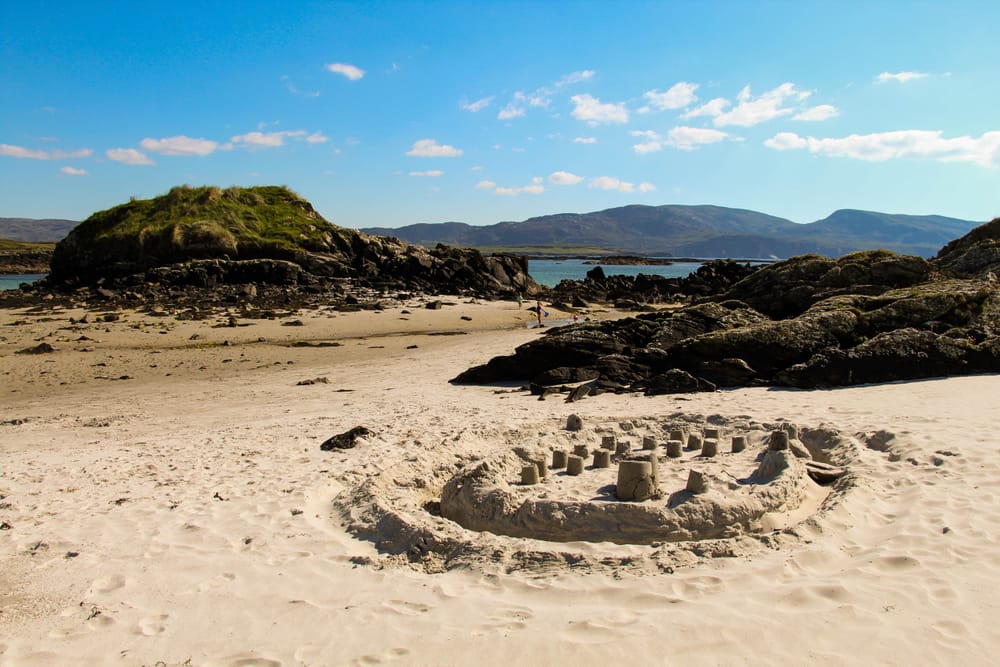 Rosbeg beach, west Donegal