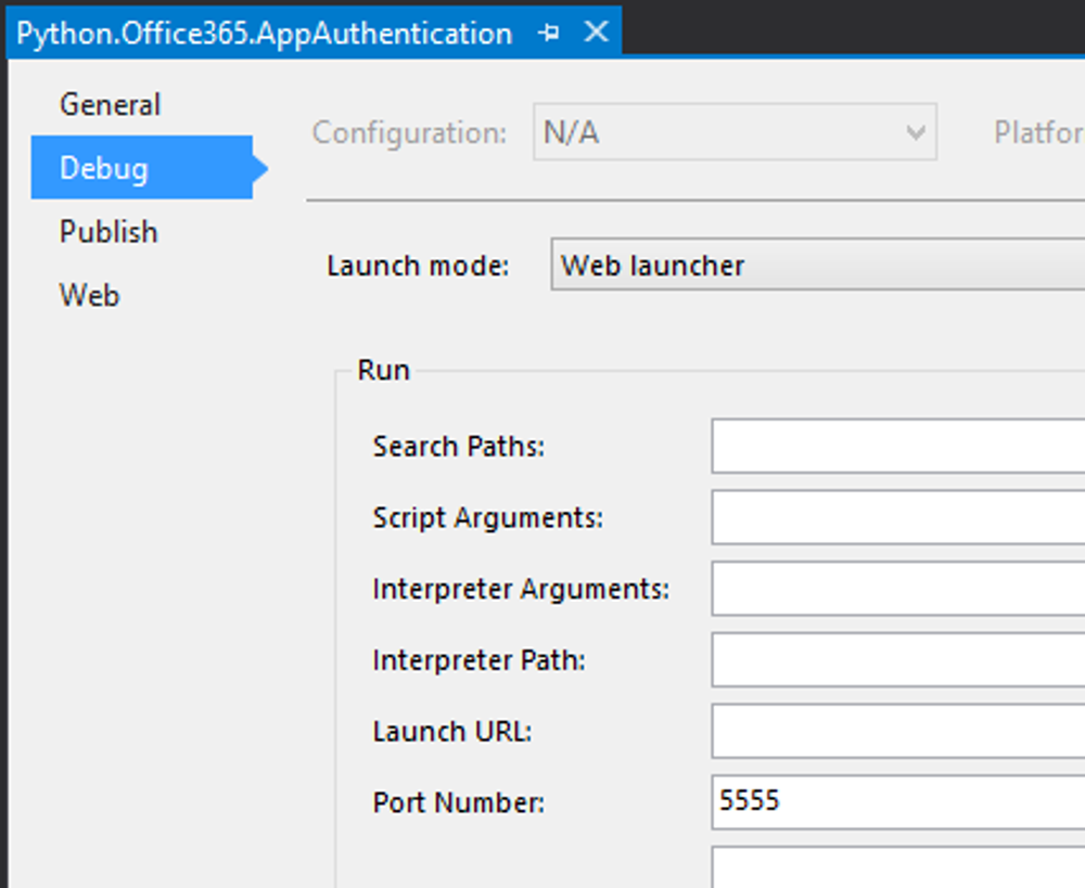 Azure Python Flask External app consuming Office365 SharePoint Site