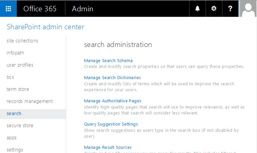 Office 365 Admin center