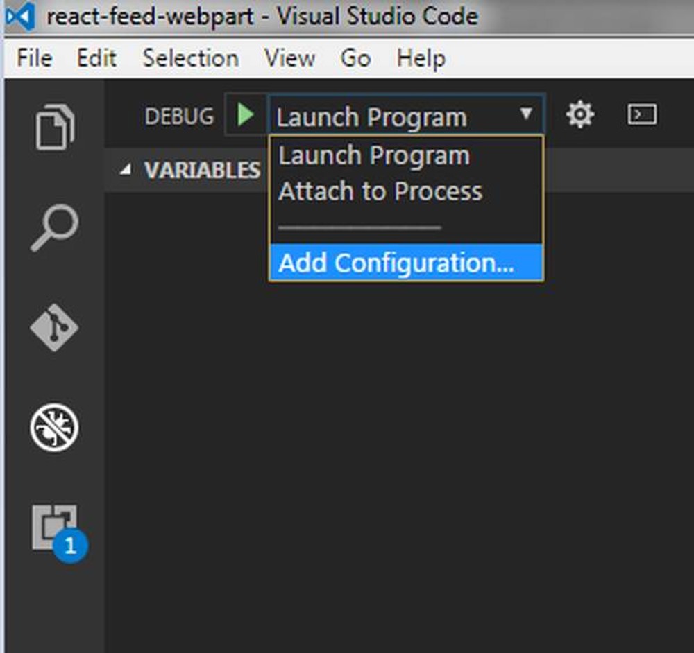 Visual Studio Code debug