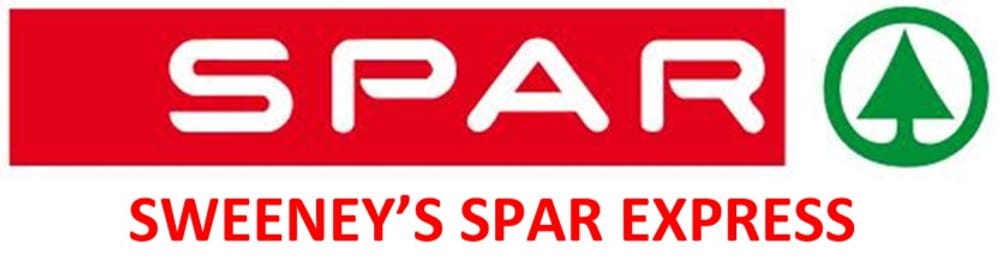 a red and white sign